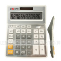 12 Digits Dual Power Sliver Metal Color Office Calculator (CA1092B-S)